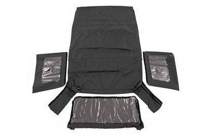 Rough Country RC85130.35 Soft Top | Replacement | Black | 4 Door | Jeep Wrangler Unlimited (07-09)