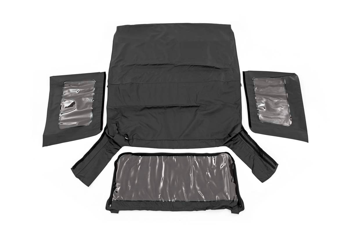 Rough Country RC85460.35 Soft Top | Replacement | Black | 2 Door | Jeep Wrangler JK 4WD (2010-2018)