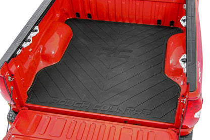 Rough Country RCM672 Bed Mat | 6' Bed | RC Logo | Ford Ranger 2WD/4WD (2019-2026)