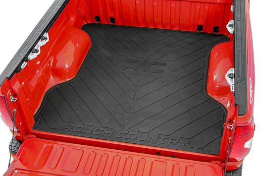 Rough Country RCM672 Bed Mat | 6' Bed | RC Logo | Ford Ranger 2WD/4WD (2019-2026)