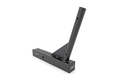 Rough Country 117520 Flag Pole Holder | Single | 2 & 2.5" Inch Hitch | w/ Flag Pole