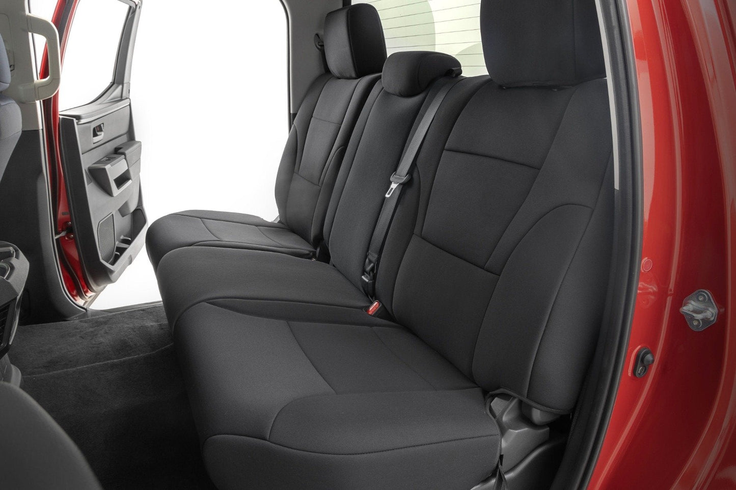 Rough Country 91054 Seat Covers | No Rear Cup Holder | Toyota Tundra 2WD/4WD (2022-2025)