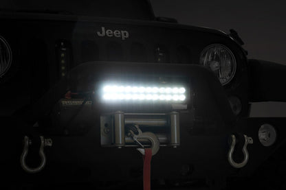 Rough Country 70912BL 12 Inch Black Series LED Light Bar | Dual Row