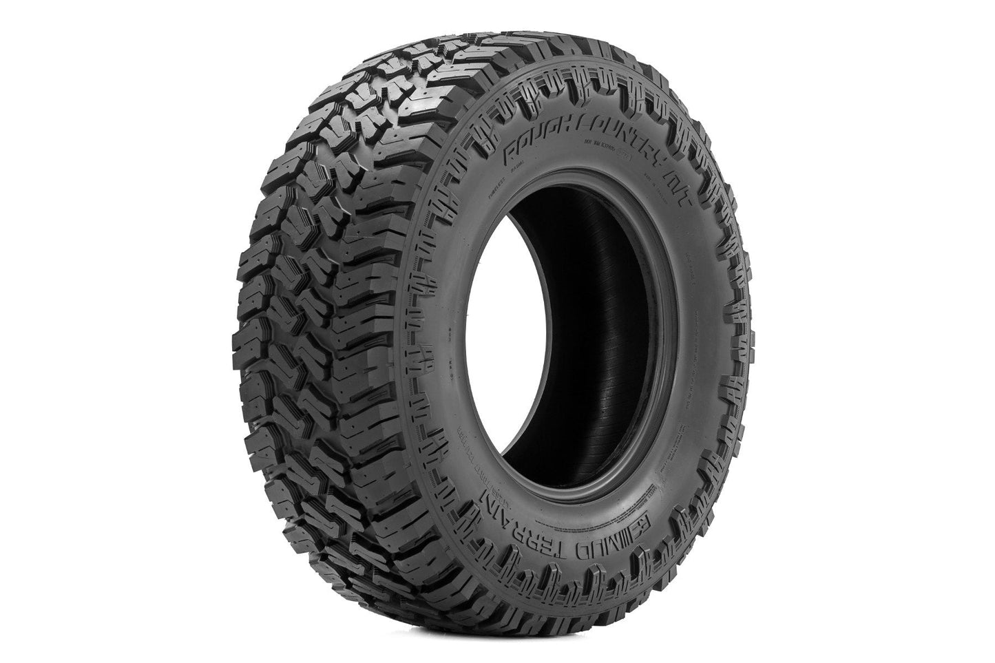 Rough Country 98010134 265/70R17 Rough Country M/T | Dual Sidewall