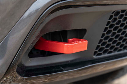 Rough Country RS133 Tow Hooks | Forged | Red | Jeep Grand Cherokee 2WD/4WD (2015-2022)