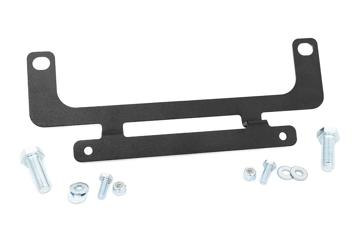 Rough Country RS139 License Plate Mnt | Roller Fairlead