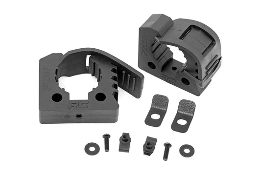 Rough Country 99071 Rubber Molle Panel Clamp Kit | Universal | 1" - 2 1/4" | 2-Clamps