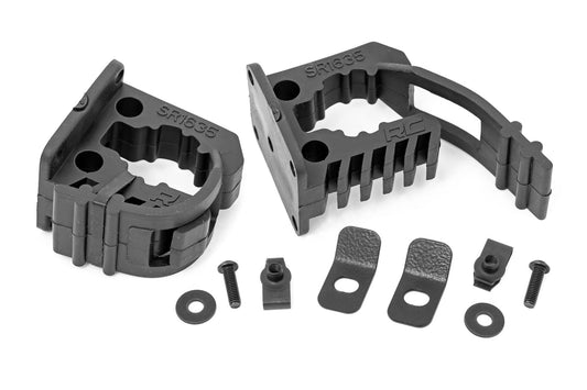 Rough Country 99067 Rubber Molle Panel Clamp Kit | Universal | 5/8" - 1 3/8" | 2-Clamps