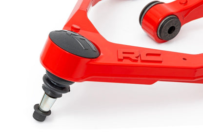 Rough Country 10025RED Red Forged Upper Control Arms | OE Upgrade | Chevy/GMC 1500 (07-18 & Classic)