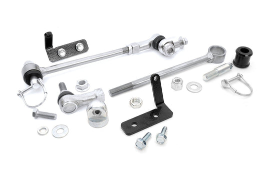 Rough Country 1105 Quick Disconnect Sway Links | 3 Inch Lift | Jeep Cherokee XJ 2WD/4WD (84-01)