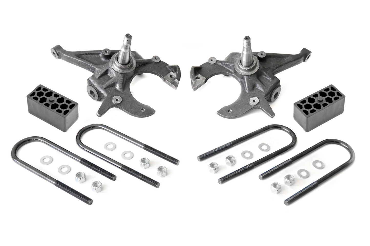 Rough Country 724 Lowering Kit | 2 Inch FR | 2.5 Inch RR | Chevy/GMC Blazer/S15 Jimmy/Sonoma 2WD