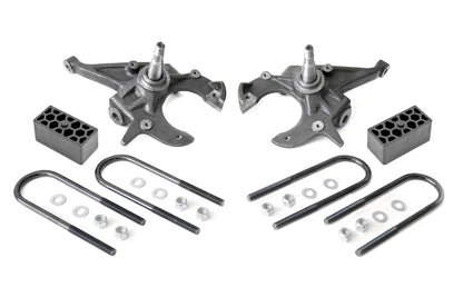 Rough Country 724 Lowering Kit | 2 Inch FR | 2.5 Inch RR | Chevy/GMC Blazer/S15 Jimmy/Sonoma 2WD