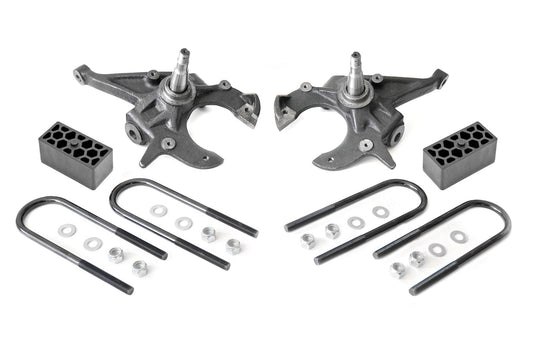 Rough Country 724 Lowering Kit | 2 Inch FR | 2.5 Inch RR | Chevy/GMC Blazer/S15 Jimmy/Sonoma 2WD