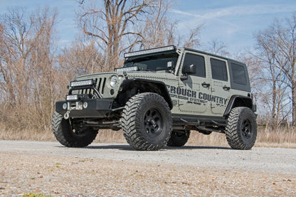 Rough Country 67444 4 Inch Lift Kit | X-Series | M1R | Jeep Wrangler Unlimited 2WD/4WD (2007-2018)