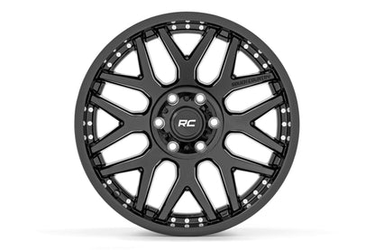Rough Country 95201017 Rough Country 95 Series Wheel | One-Piece | Gloss Black | 20x10 | 6x135 | -19mm