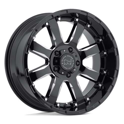Black Rhino Hard Alloys BR SIERRA 17X9 8X165 -12 122 G-BLK MLD
