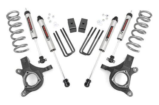 Rough Country 23970 4.5 Inch Lift Kit | V2 | Chevy Silverado & GMC Sierra 1500 2WD (1999-2006 & Classic)
