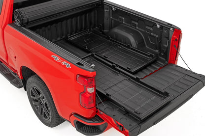 Rough Country 10209 Truck Bed Cargo Storage Tray | Easy Access | Long Bed Storage Tray