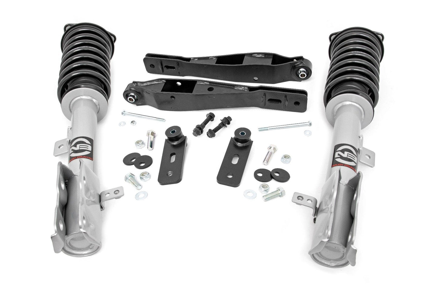 Rough Country 66531 2 Inch Lift Kit | N3 Front Struts | Jeep Compass (07-16)/Patriot (10-17)