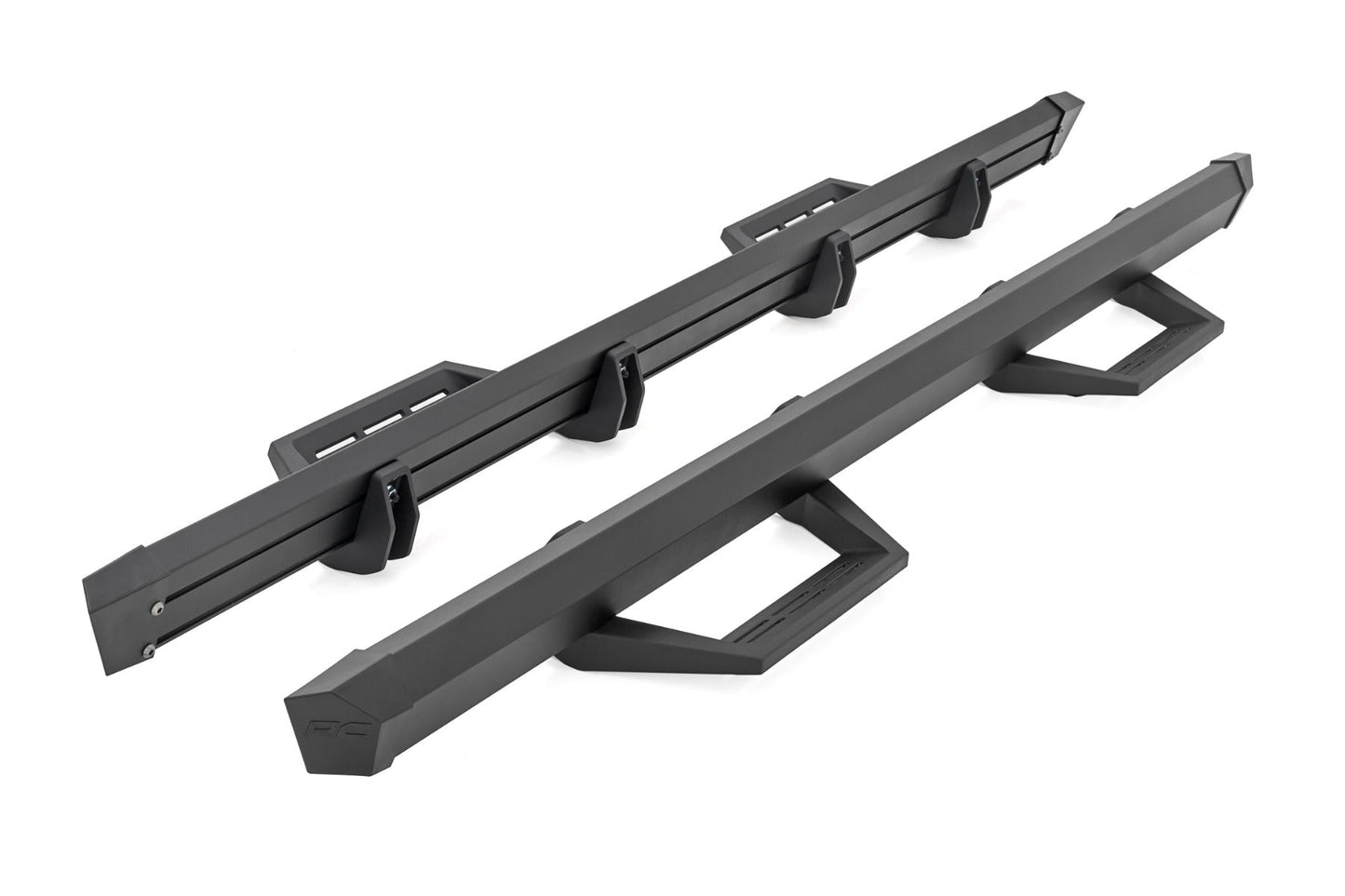 Rough Country 71096 SRL2 Adj Aluminum Step | Double Cab | Toyota Tacoma 2WD/4WD (2005-2023)