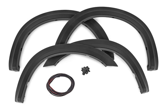 Rough Country S-D10917-PGW Fender Flares | Sport | PGW Timerline Green | Ram 2500 (19-26)/3500 (19-25)