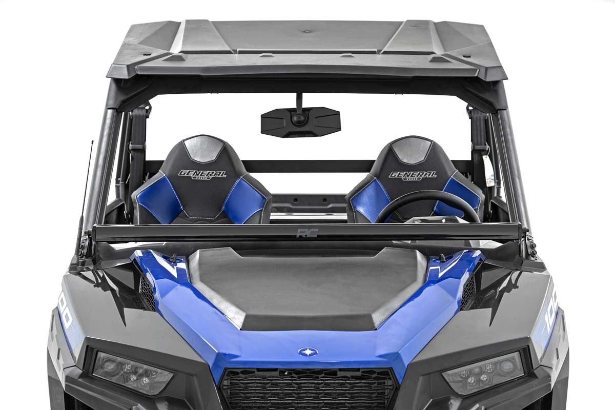 Rough Country 93034 LED Light Kit | Lower Windshield | 50" Black Single Row | Polaris General XP 4 1000