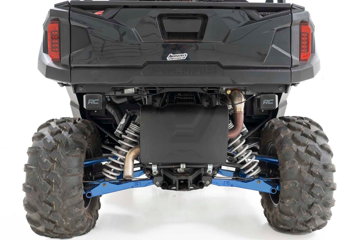 Rough Country 93031 LED Light Kit | Under Bed Mount | 2" Black Pair | Spot | Polaris General XP 4 1000