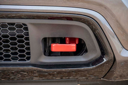 Rough Country RS133 Tow Hooks | Forged | Red | Jeep Grand Cherokee 2WD/4WD (2015-2022)