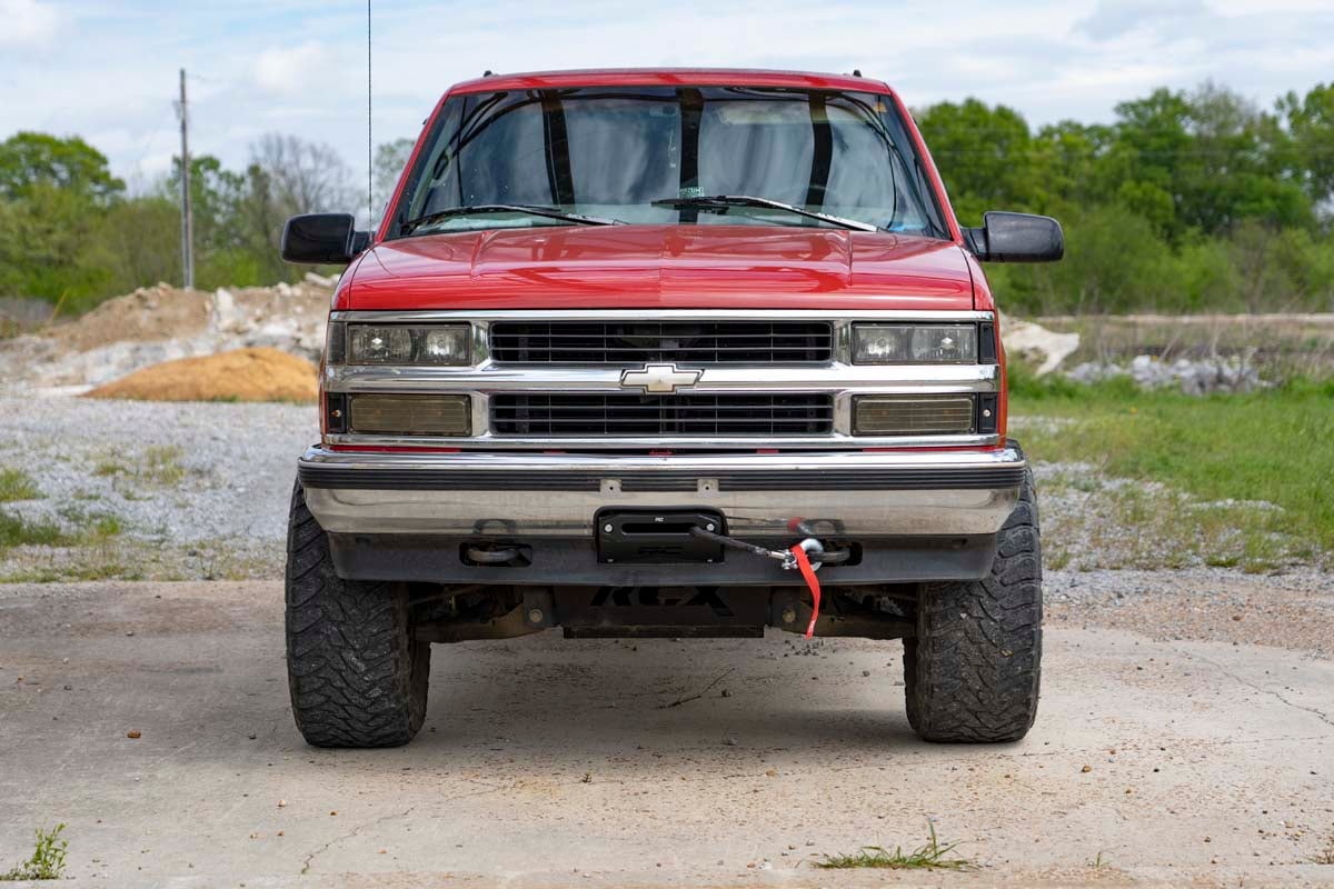 Rough Country 11008 Hidden Winch Mounting Plate | Chevy C1500/K1500 Truck & SUV 4WD (1988-1999)