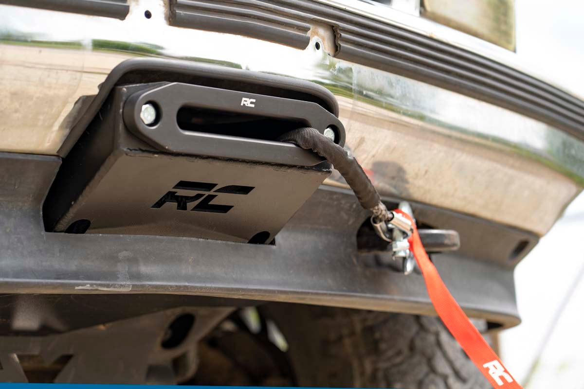 Rough Country 11008 Hidden Winch Mounting Plate | Chevy C1500/K1500 Truck & SUV 4WD (1988-1999)
