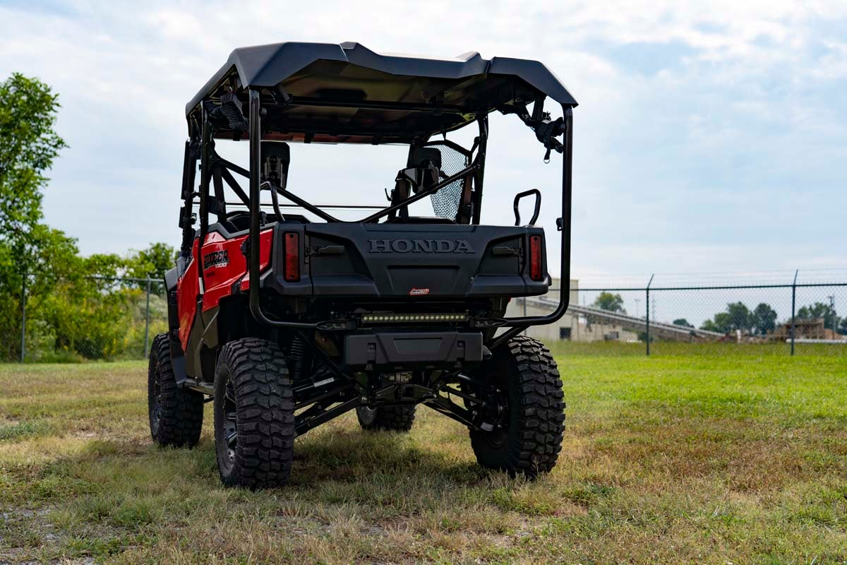 Rough Country 92006 LED Light Kit | Under Bed Mount | 20" Black Single Row | Honda Pioneer 1000/Pioneer 1000-6