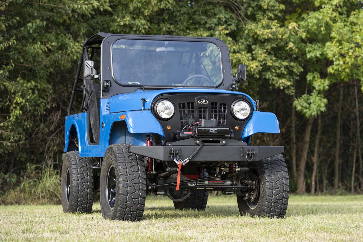 Rough Country 92075 Winch Plate | PRO12000S | Mahindra Roxor