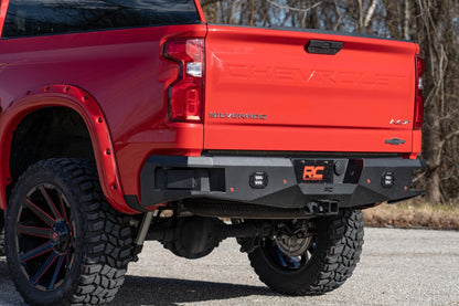 Rough Country 10758 Rear LED Bumper | Chevy Silverado 1500 2WD/4WD (2019-2024 & Classic)