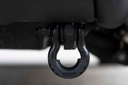 Rough Country RS154 Tow Hook Brackets | D-Ring | Bull Bar Sup | Toyota Tundra 2WD/4WD (2007-2021)