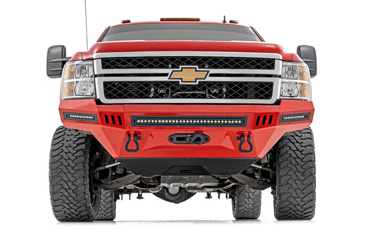 Rough Country 10800 Skid Plate | Prerunner Bumper | Chevy Silverado 2500 HD 2WD/4WD (2007-2014)