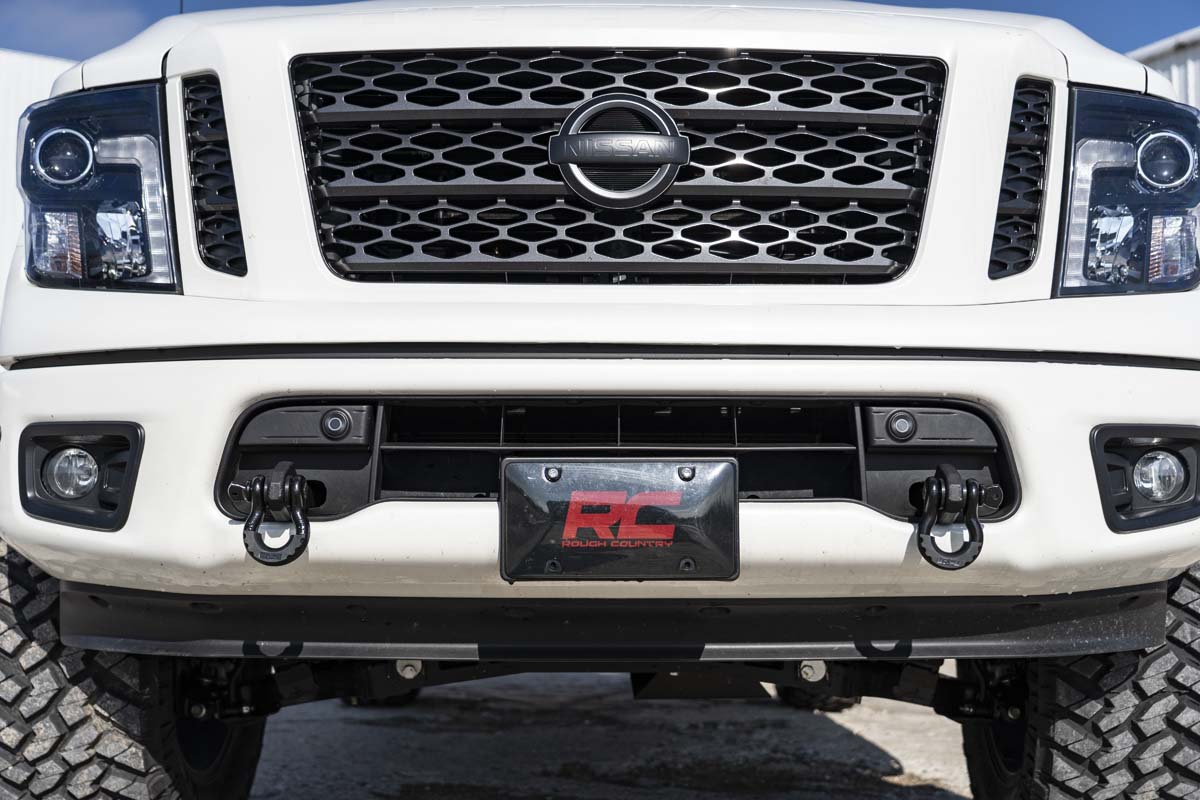 Rough Country RS149 Tow Hook Brackets | Nissan Titan 2WD/4WD (2017-2024)