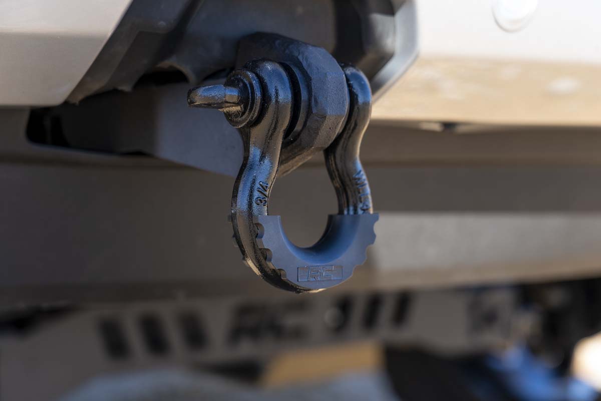 Rough Country RS152 Tow Hook Brackets | D-Ring Combo | Ford Ranger 2WD/4WD (2019-2023)
