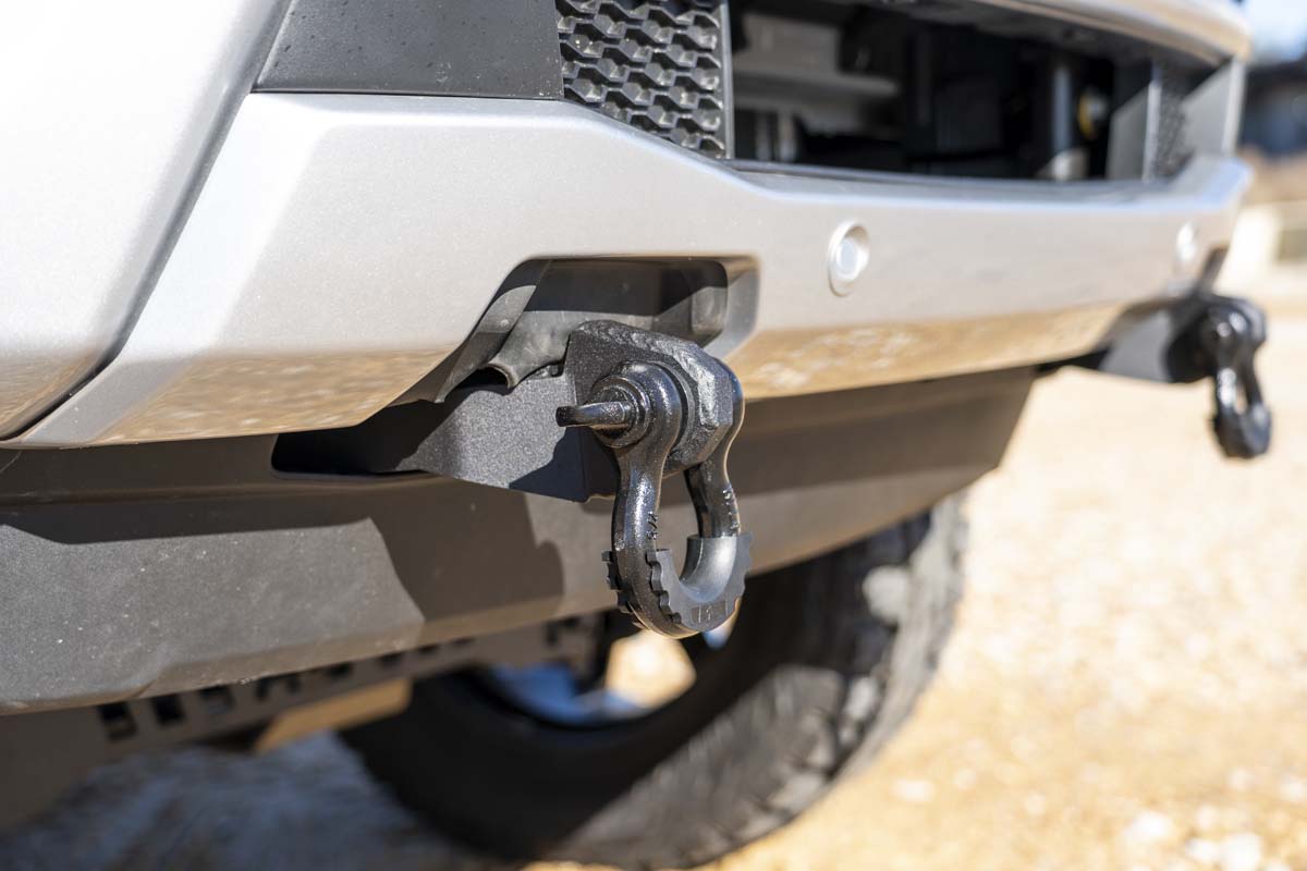 Rough Country RS152 Tow Hook Brackets | D-Ring Combo | Ford Ranger 2WD/4WD (2019-2023)