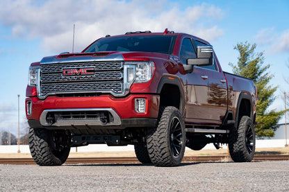 Rough Country RS159 Tow Hook Brackets | D-Ring Combo | GMC Sierra 2500 HD 2WD/4WD (2020-2025)
