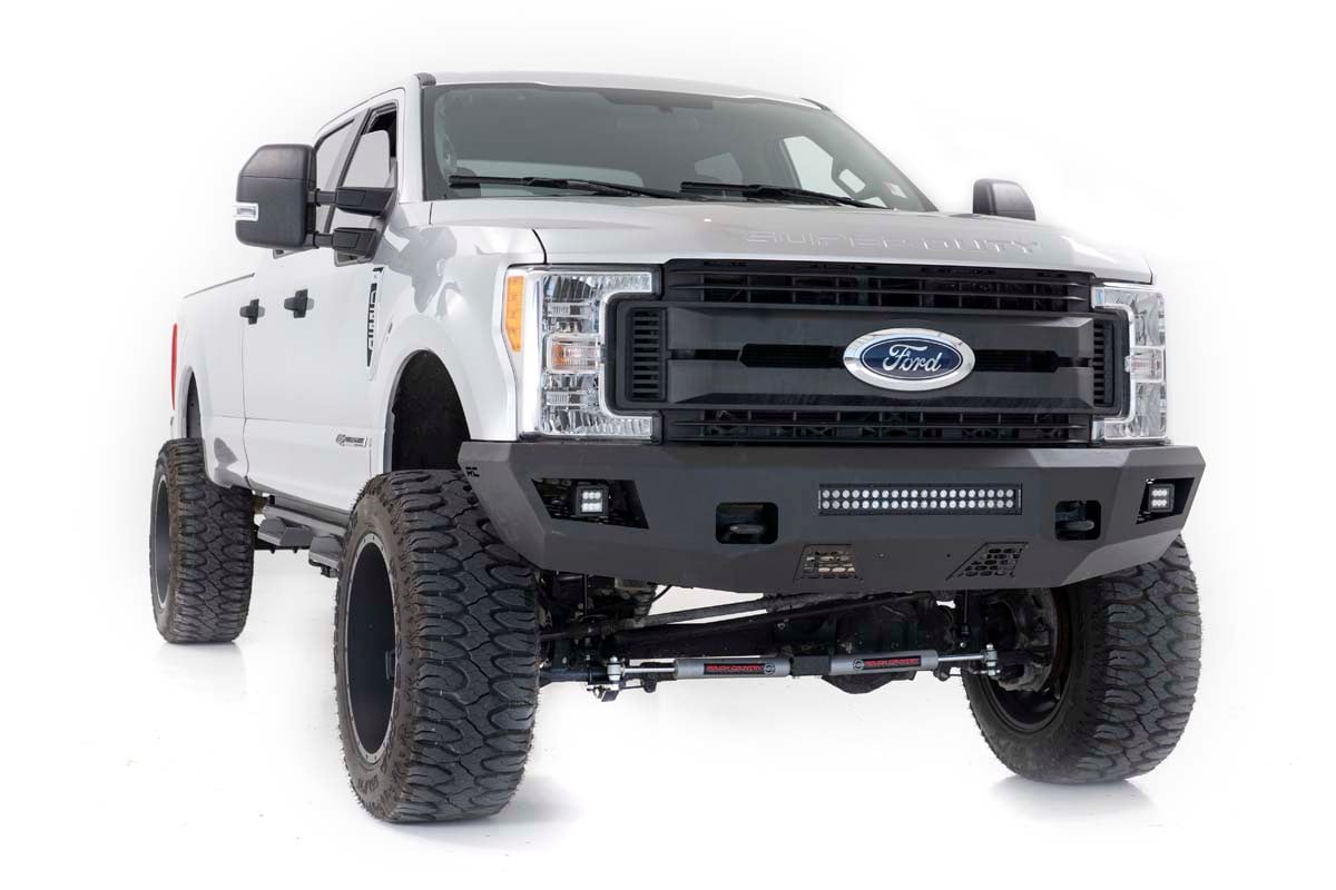 Rough Country 10787 Front Bumper | Ford F-250/F-350 Super Duty 2WD/4WD (2017-2022)