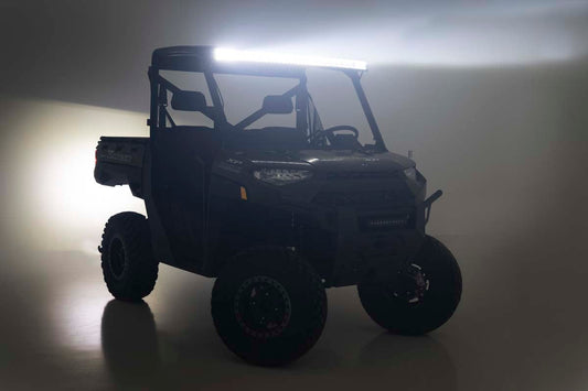 Rough Country 93128 LED Light | Rear Mount | 50" Black Pair |Polaris Ranger 1000/Ranger XP 900/1000