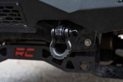 Rough Country RS158 Tow Hook Brackets | D-Ring Combo | Ford F-150 2WD/4WD (2009-2025)
