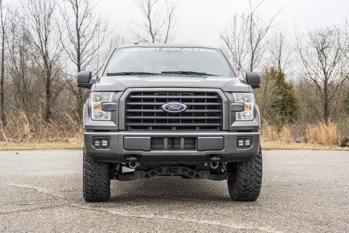 Rough Country RS150A Tow Hook Brackets | Ford F-150 2WD/4WD (2009-2025)