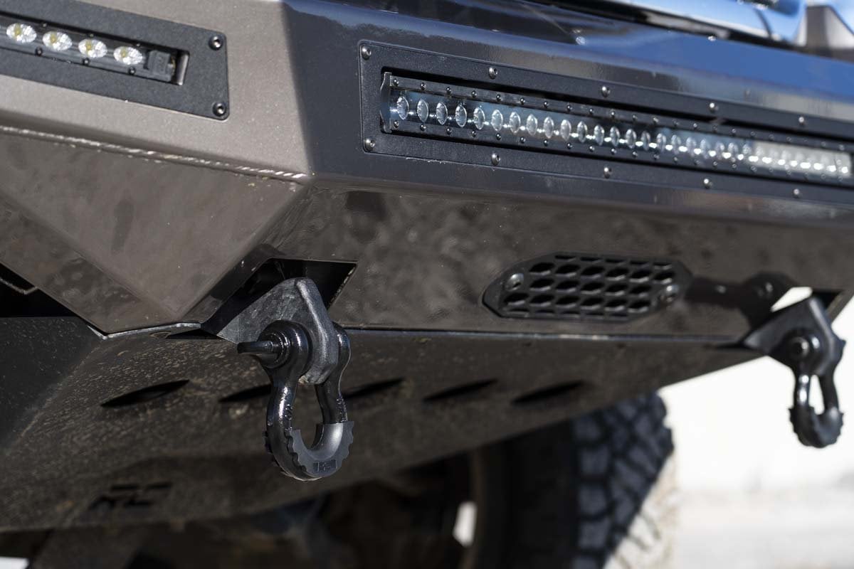 Rough Country RS156 Tow Hook Brackets | D-Ring Combo | Chevy/GMC 1500 (07-13)