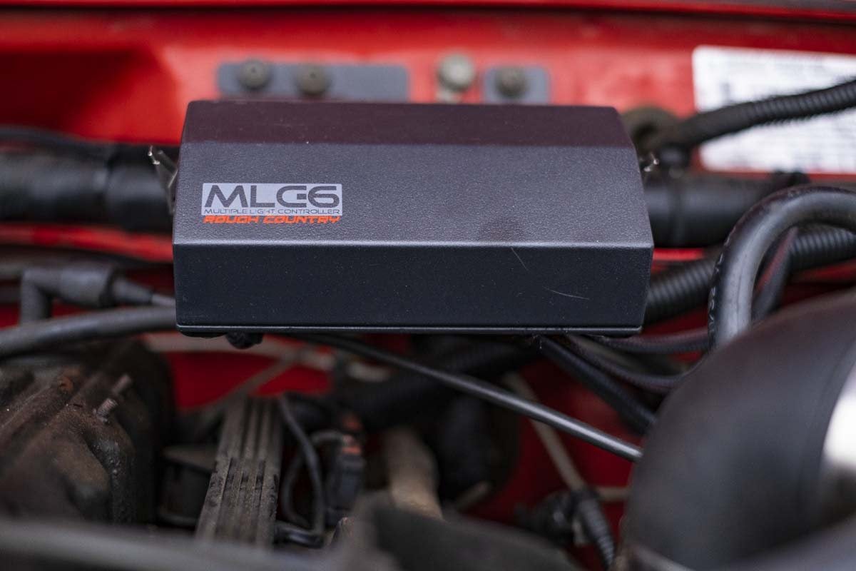 Rough Country 70954 MLC-6 | Multiple Light Controller | Jeep Cherokee XJ 2WD/4WD (1997-2001)