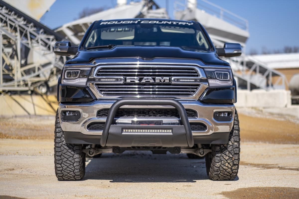 Rough Country B-D4091 Black LED Bull Bar | Ram 1500 2WD/4WD (2009-2018 & Classic)