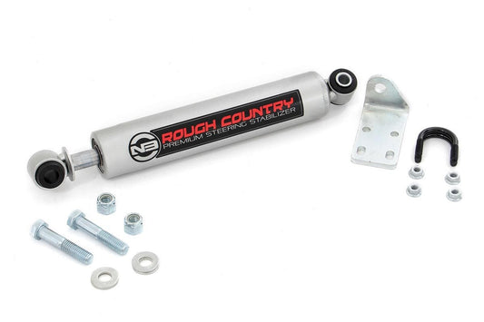 Rough Country 8732030 N3 Steering Stabilizer | 4-6 Inch Lift | Chevy/GMC 1500 (99-06 & Classic)