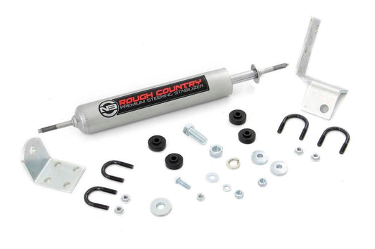 Rough Country 8732630 N3 Steering Stabilizer | 0-3 Inch Lift | Chevy/GMC Sierra 1500/Silverado 1500/Tahoe/Yukon (92-06)