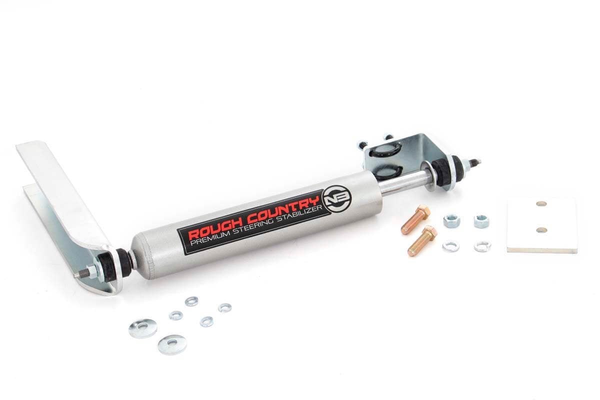 Rough Country 8733130 N3 Steering Stabilizer | Ford Bronco II 2WD/4WD (1984-1990)