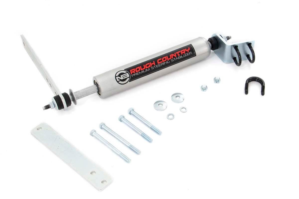 Rough Country 8734230 N3 Steering Stabilizer | Ford Bronco/F-150/F-250  (1980-1998)